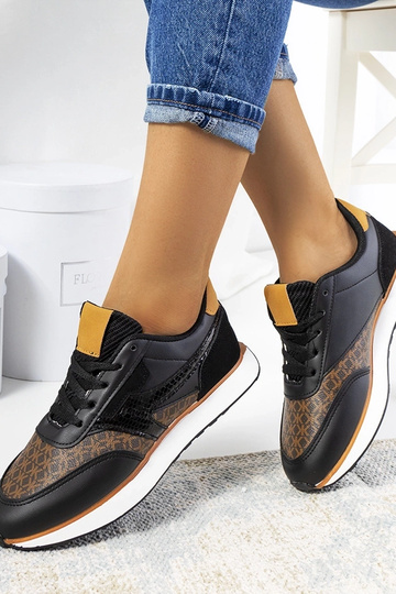 Schwarze Chiara Damen-Sneaker 2
