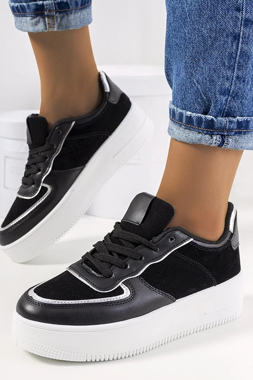 Schwarze Statela Sneaker für Damen Schwarze Statela Sneaker für Damen