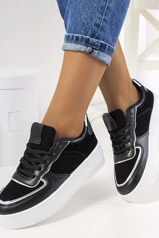Schwarze Statela Sneaker für Damen Schwarze Statela Sneaker für Damen