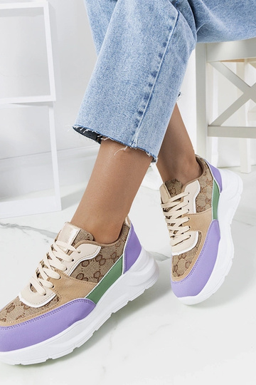 Beige und lila Elyne... 2
