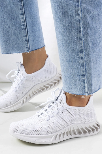 Weiße Sport-Sneakers Witting