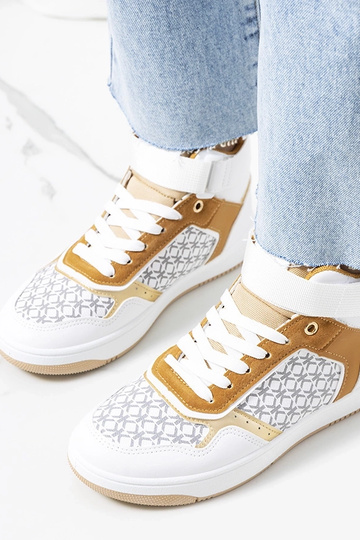Weiße High-Top-Sneakers „Emmers“