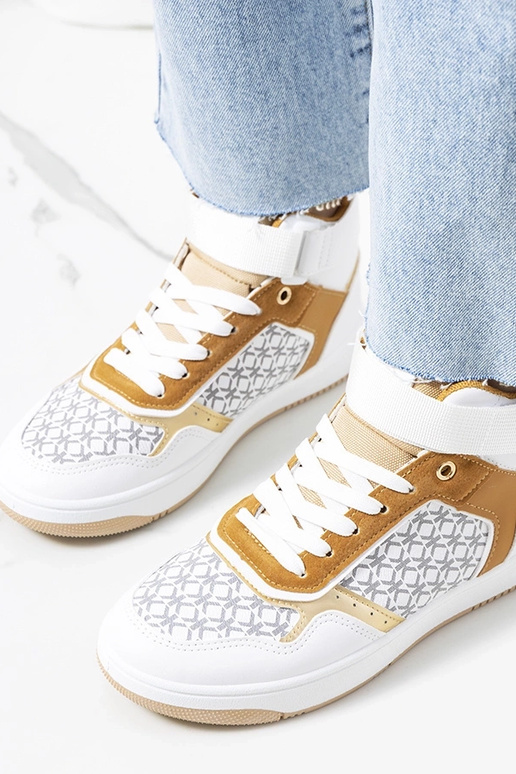 Weiße High-Top-Sneakers „Emmers“ Weiße High-Top-Sneakers „Emmers“