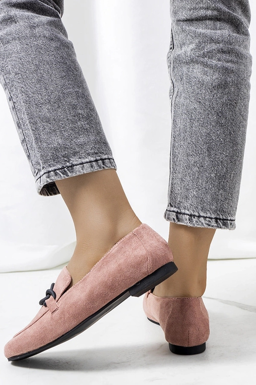 Rosa Stiefeletten Dante aus Leder Rosa Stiefeletten Dante aus Leder