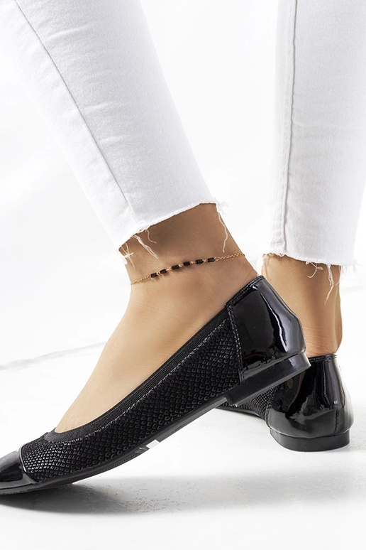 Schwarze Damenballerinas Harila