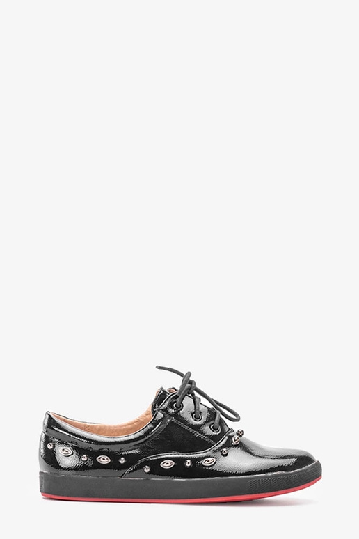 Mikaela Schwarze Kinder-Sneaker aus... Mikaela Schwarze Kinder-Sneaker aus...