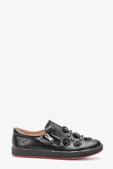 Schwarze Jorik Kinder-Sneaker 2