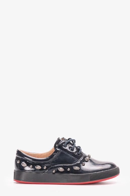 Fatna Kinder-Sneaker aus marineblauem... Fatna Kinder-Sneaker aus marineblauem...