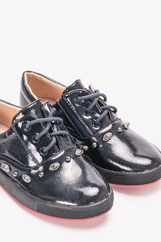 Fatna Kinder-Sneaker aus marineblauem... Fatna Kinder-Sneaker aus marineblauem...