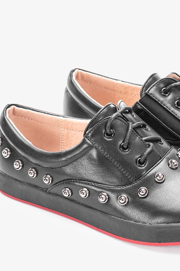 Kooi – Schwarze Sneaker für Kinder