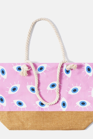 Rosa Strandtasche „Elsina“ 2