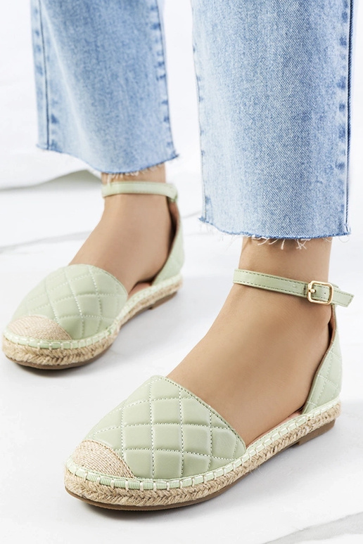 Grüne Espadrilles „Faiza“ Grüne Espadrilles „Faiza“