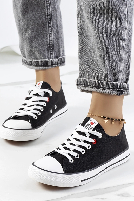 Schwarze klassische Damen-Sneaker Kolind Schwarze klassische Damen-Sneaker Kolind