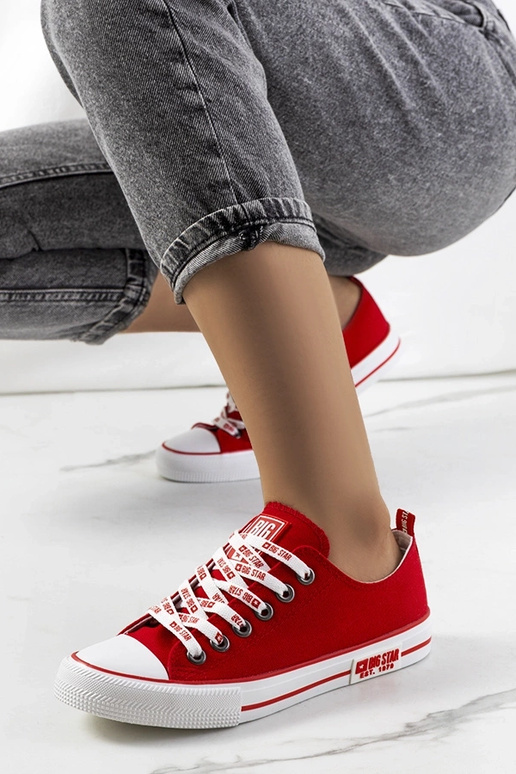 Rote klassische Sneakers Big Star... Rote klassische Sneakers Big Star...