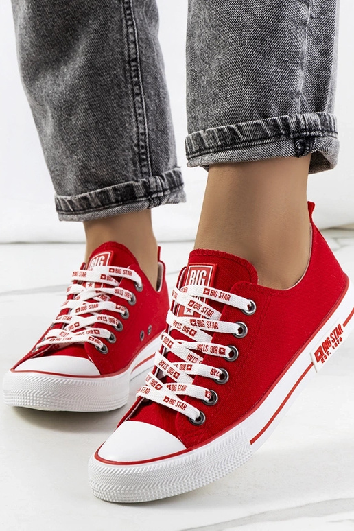 Rote klassische Sneakers Big Star... Rote klassische Sneakers Big Star...