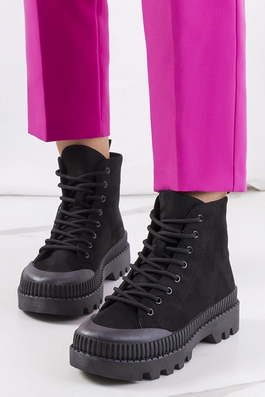 Schwarze Avenis-Sneakers Schwarze Avenis-Sneakers