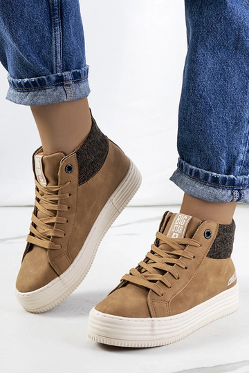 Braune Winterstiefel, „BIG...
