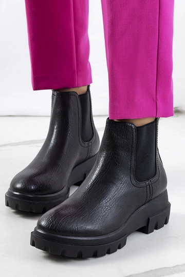 Schwarze Bexley-Stiefel