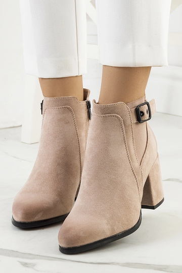 Beige Stiefeletten, „Glenarm" 2