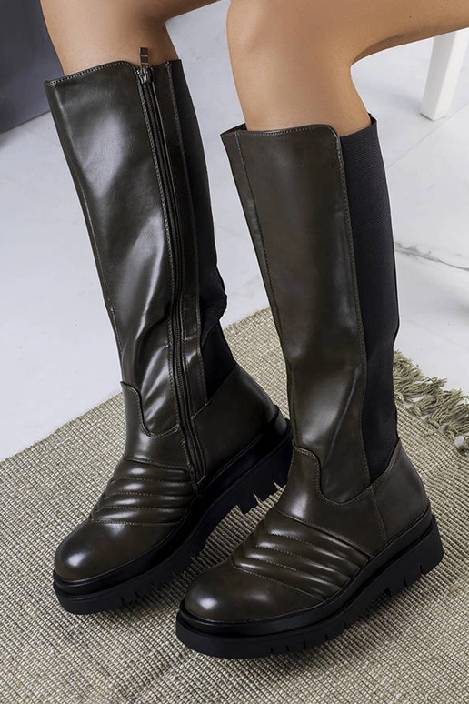 Grüne Calliope-Stiefel Grüne Calliope-Stiefel