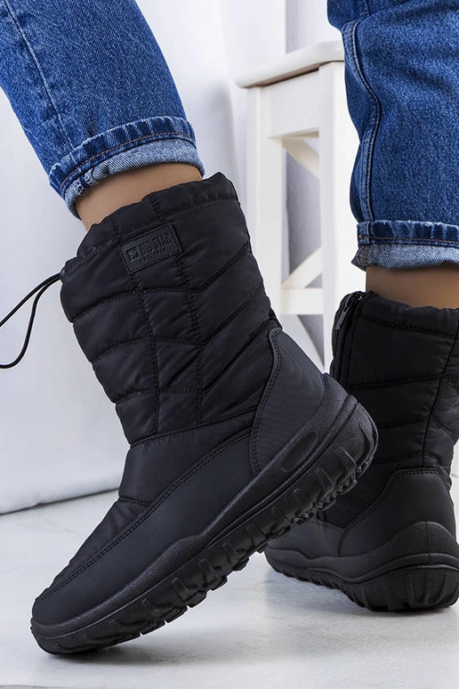 Schwarze Schneestiefel KK274599 Schwarze Schneestiefel KK274599