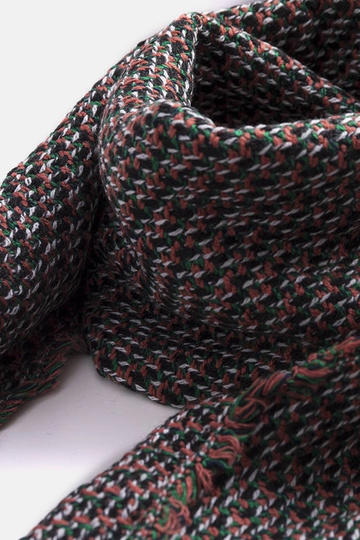 Aria Grün Orange Schal 2