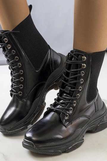 Schwarze Sedile-Stiefeletten 2