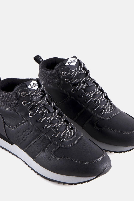 Schwarze Winter-Wanderschuhe,...