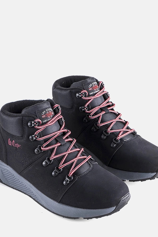 Schwarze Winter-Wanderschuhe,...