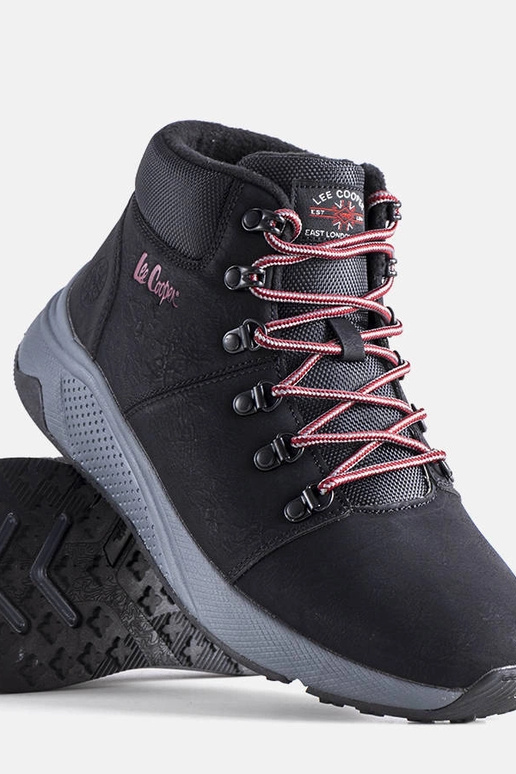 Schwarze Winter-Wanderschuhe,...