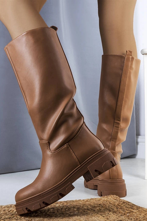 Braune isolierte Romelio-Stiefel