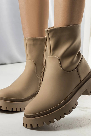 Braune Winterstiefel, „Basil"