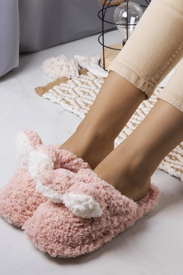 Weiche Hausschuhe Rabit in Rosa 2
