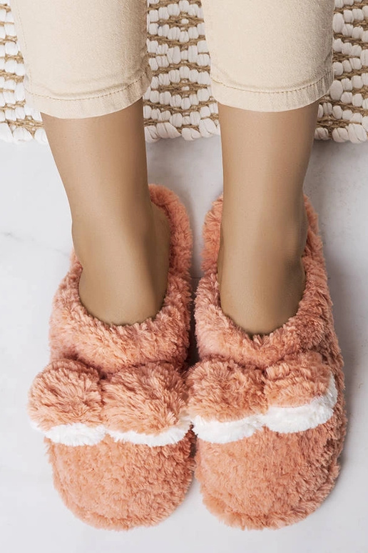 Weiche Hausschuhe Rabit in Dunkelrosa