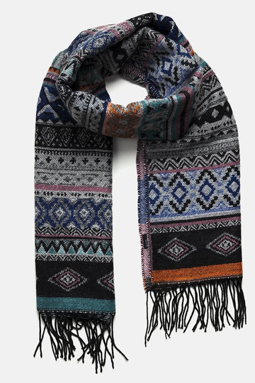 Oranger Kobe-Schal 2