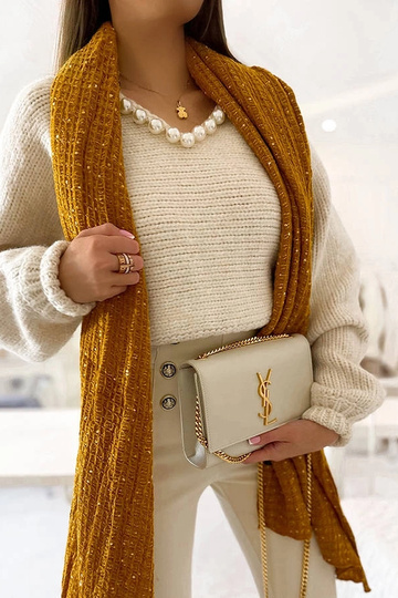 Khalil – Gelber Schal mit...