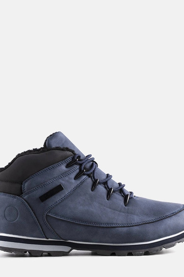 Dunkelblaue Winter-Wanderschuhe, „Jemma"