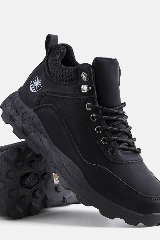 Schwarze isolierte Aidan-Stiefel Schwarze isolierte Aidan-Stiefel