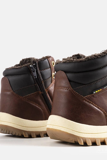 Braune Winter-Wanderschuhe,... 2