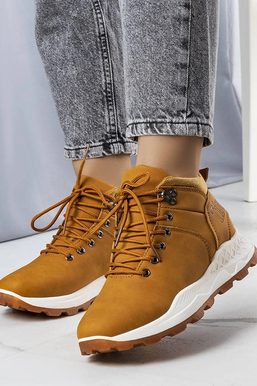 Braune isolierte Adleri-Wanderstiefel...