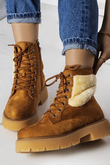 Braune Winterstiefel mit... 2