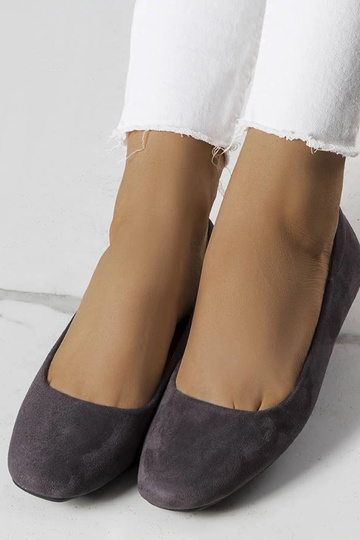 Jules Graue Ballerinas aus... 2