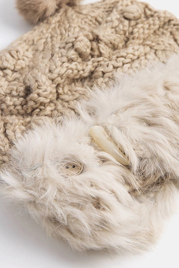 Braune Pelzmütze Danna