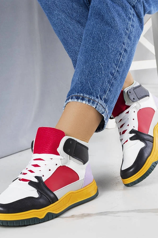 Elizabeths schwarze und rote...