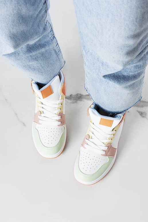 Karis orange High Top Sneakers Karis orange High Top Sneakers