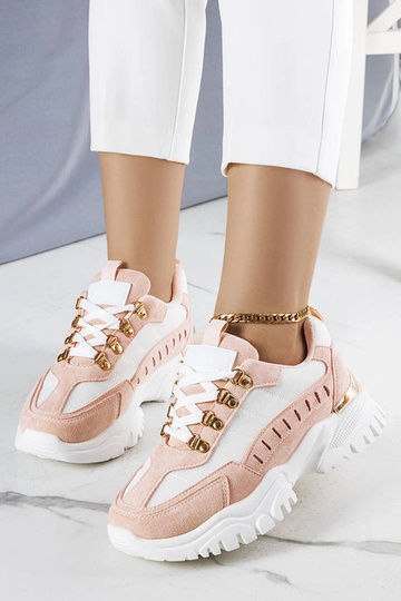 Mindys weiße und rosa Turnschuhe 2
