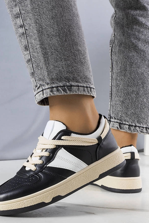 Schwarze Damen-Sneaker Marcella Schwarze Damen-Sneaker Marcella