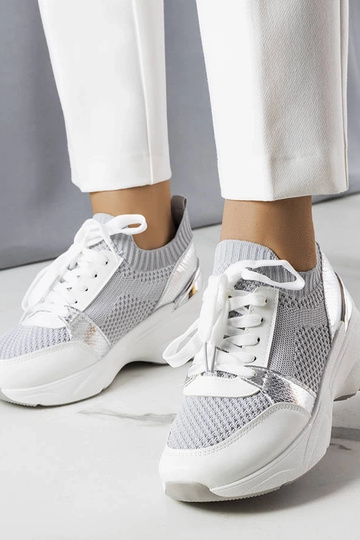Graue Keilsneakers von Ann's 2