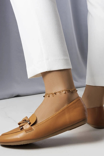 Mamie – Braune Loafer mit... 2