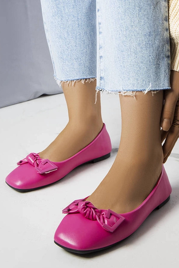 Rosafarbene Ballerinas...
